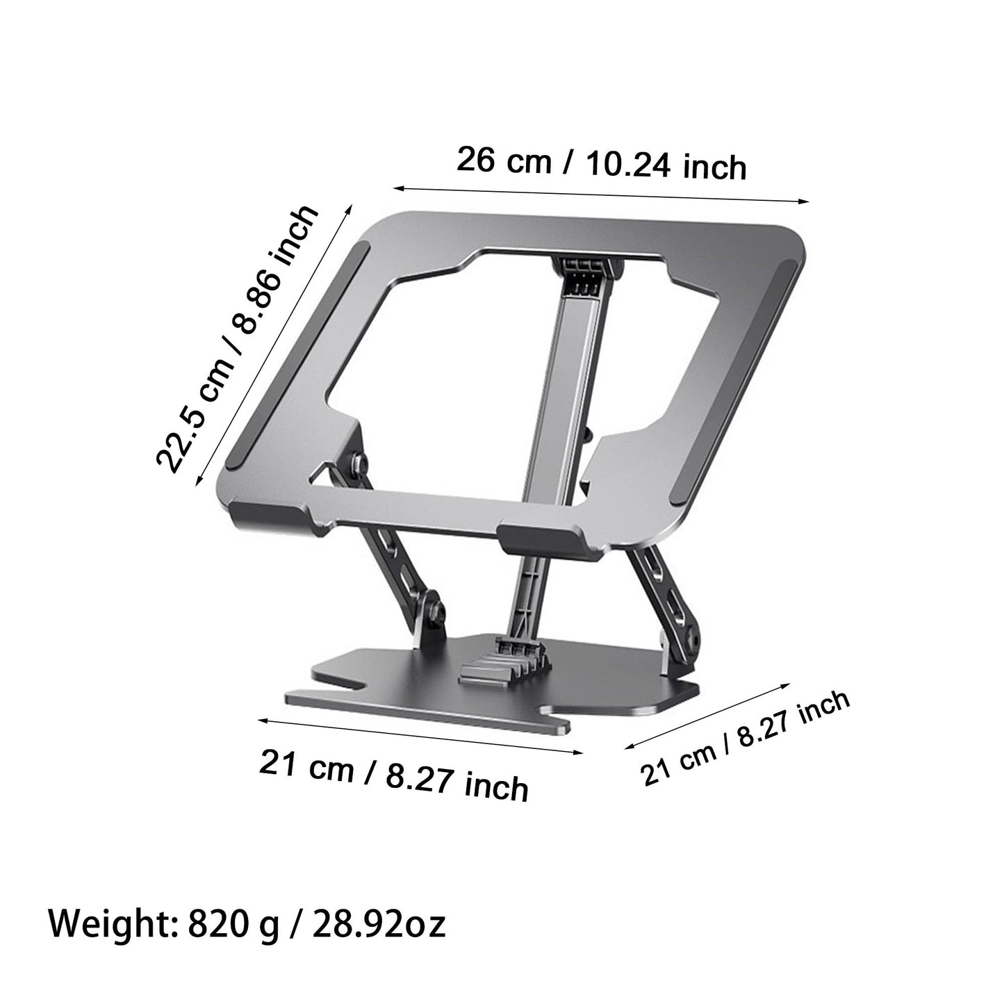 10 Pcs/box, Laptop Stand,UK local , 820G,Adjustable Laptop Stand for Desk