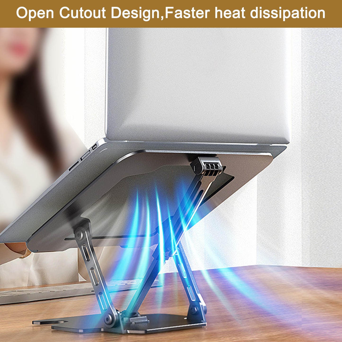 10 Pcs/box, Laptop Stand,UK local , 820G,Adjustable Laptop Stand for Desk
