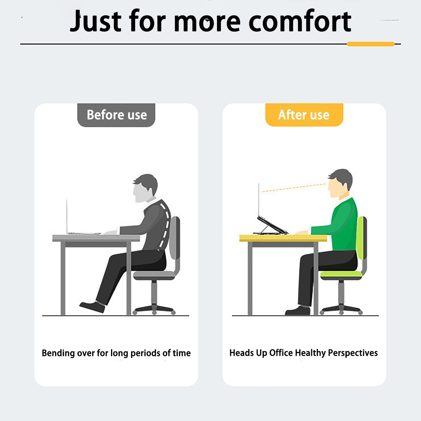 10 Pcs/box, Laptop Stand,UK local, Laptop Stand for Desk Adjustable Height, Computer Riser, Ventilated Holder for Notebook