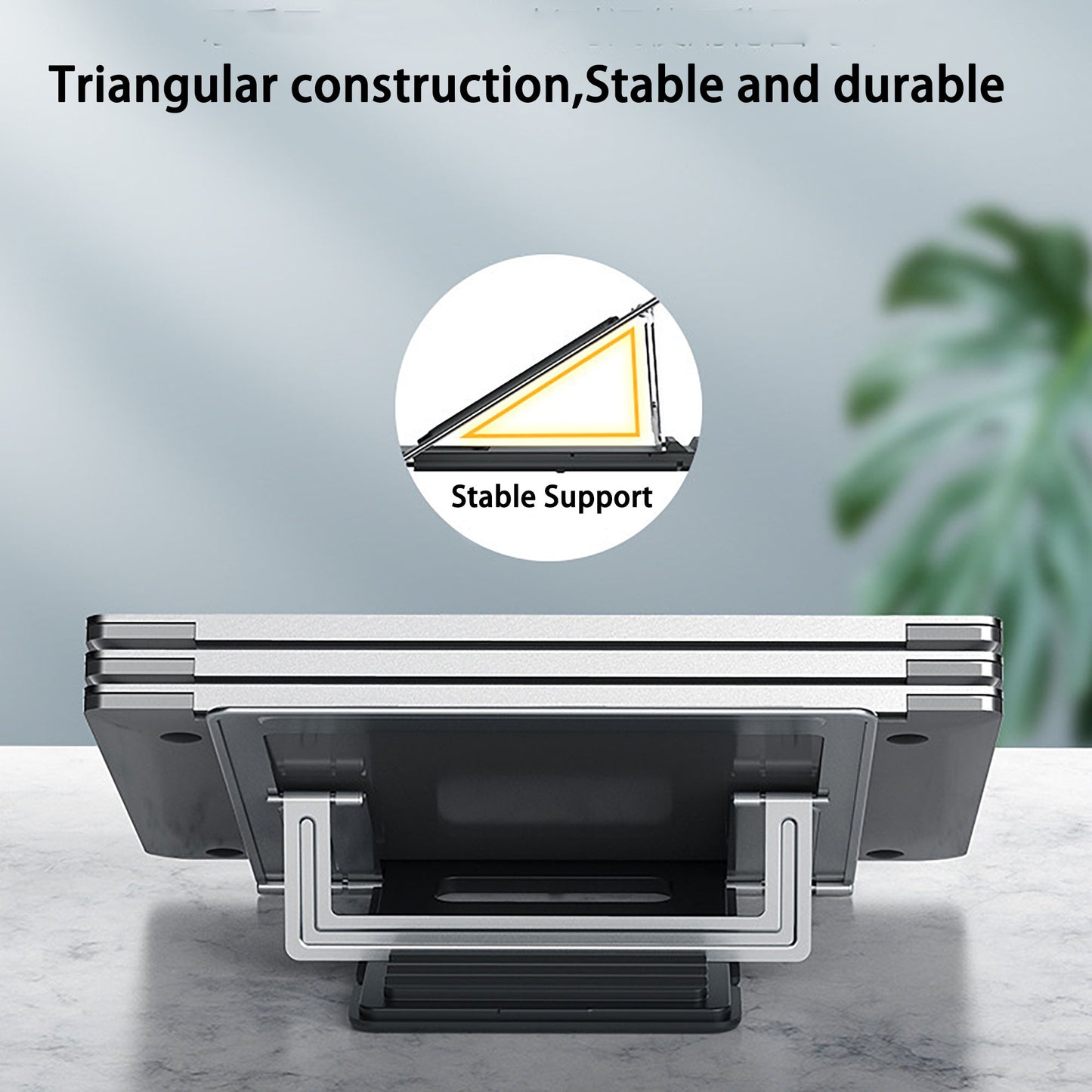 Laptop Stand,UK local, Laptop Stand for Desk Adjustable Height, Computer Riser, Ventilated Holder for Notebook
