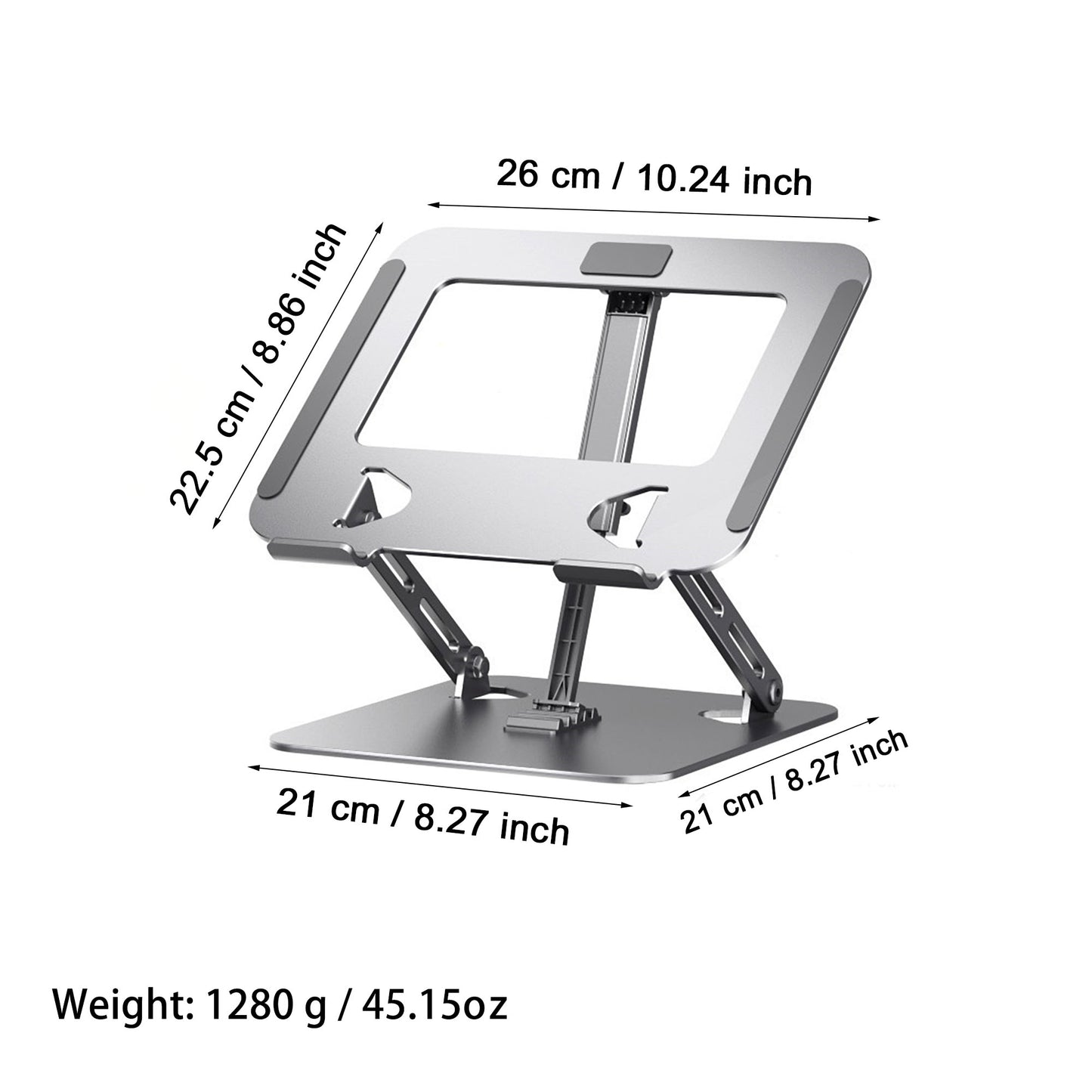10 Pcs/box, Laptop Stand, 1280G,UK local, Adjustable Laptop Stand for Desk, Computer Stand with support