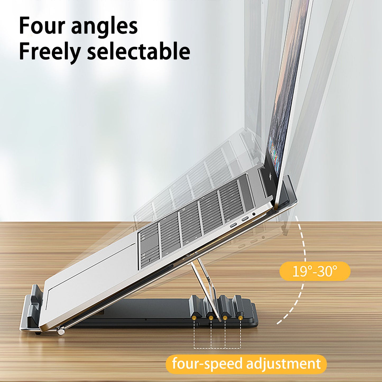 10 Pcs/box, Laptop Stand,UK local, Laptop Stand for Desk Adjustable Height, Computer Riser, Ventilated Holder for Notebook
