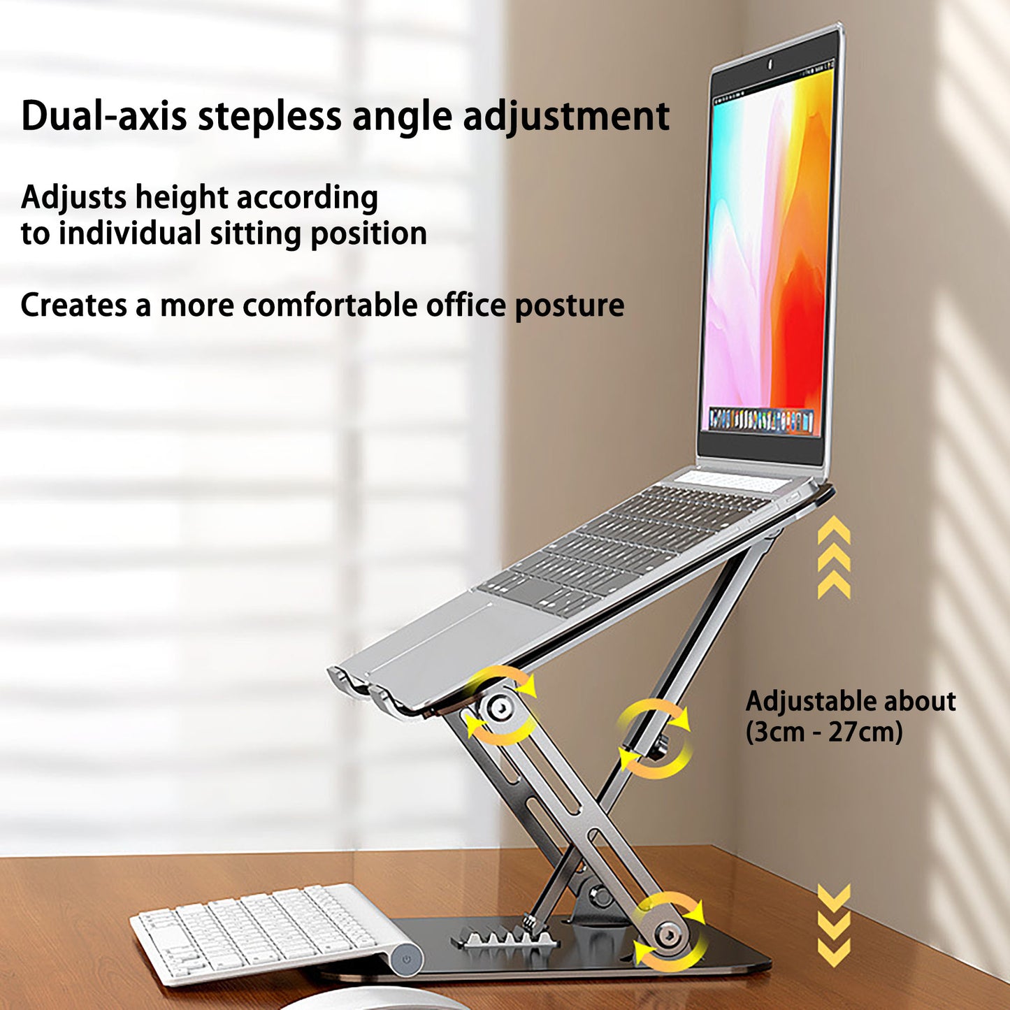 10 Pcs/box, Laptop Stand, 1280G,UK local, Adjustable Laptop Stand for Desk, Computer Stand with support