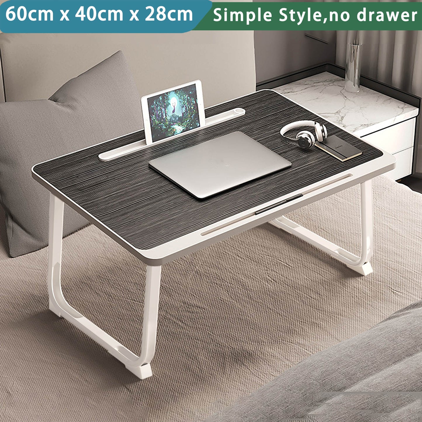 Laptop Bed Table - UK local ,foldable Bed Desk  , Laptop Tray for Bed