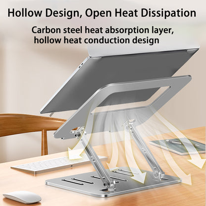 Laptop Stand Adjustable Height, UK local, Ergonomic Laptop Riser Holder for Desk
