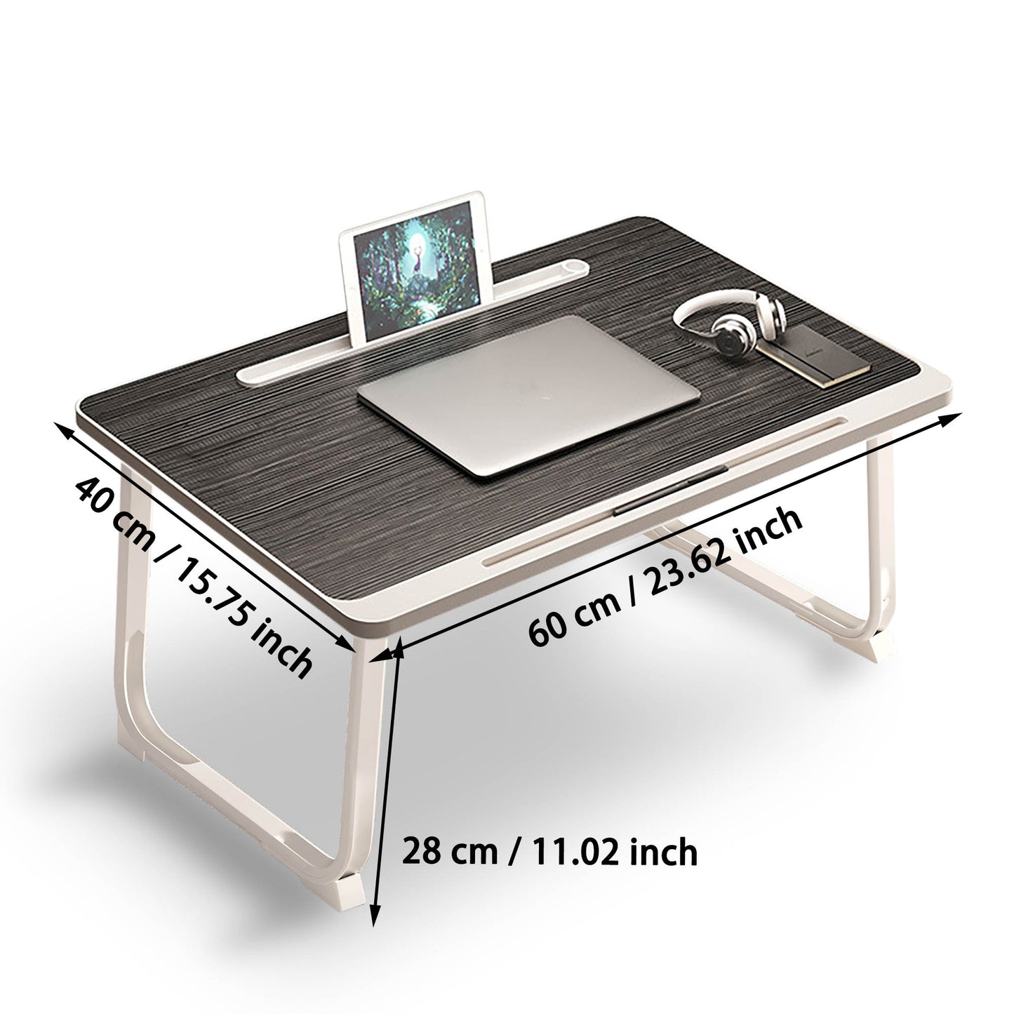 Laptop Bed Table - UK local ,foldable Bed Desk  , Laptop Tray for Bed