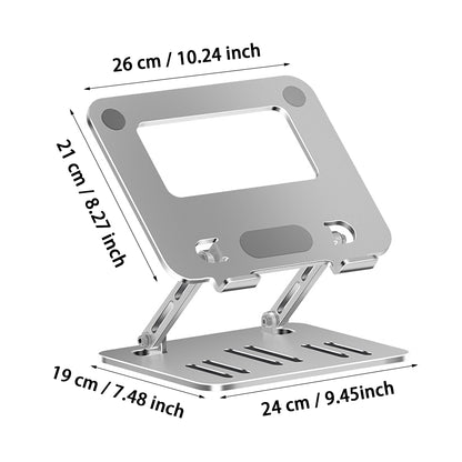 Laptop Stand Adjustable Height, UK local, Ergonomic Laptop Riser Holder for Desk