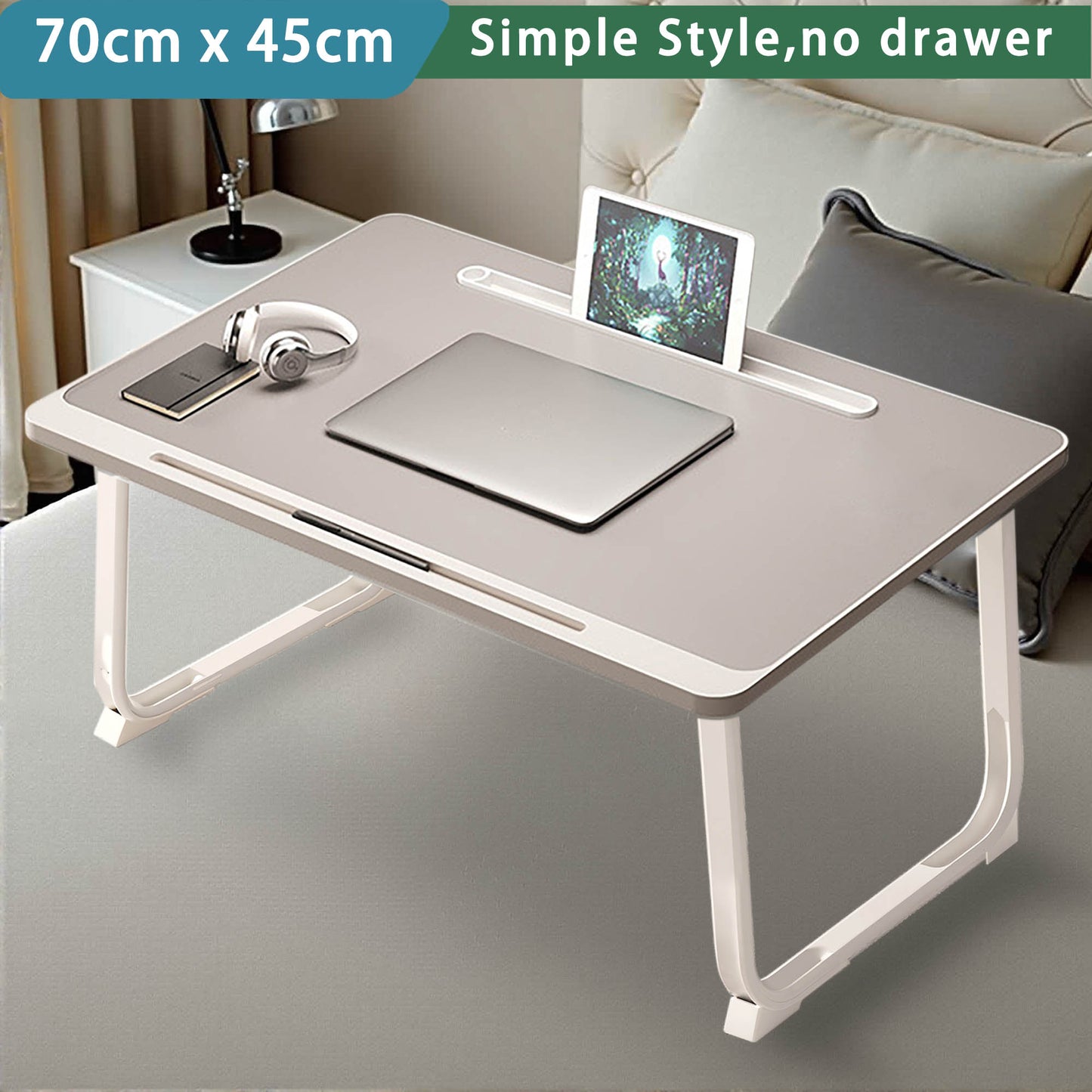 Laptop Bed Table - UK local ,foldable Bed Desk  , Laptop Tray for Bed