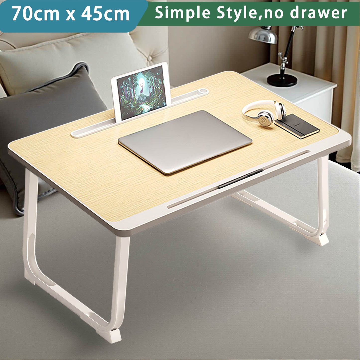 Laptop Bed Table - UK local ,foldable Bed Desk  , Laptop Tray for Bed