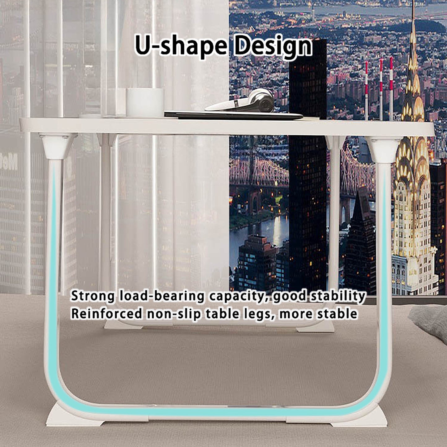 Laptop Bed Table - UK local ,foldable Bed Desk  , Laptop Tray for Bed