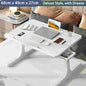 Laptop Bed Table,UK local, Laptop Stand with Drawer, Folding Legs, laptop tray for bed