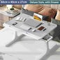 Laptop Bed Table,UK local, Laptop Stand with Drawer, Folding Legs, laptop tray for bed